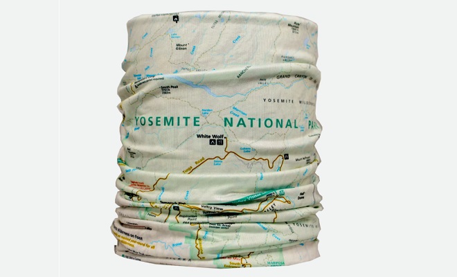 Wear A Map Yosemite National Park Gaiter