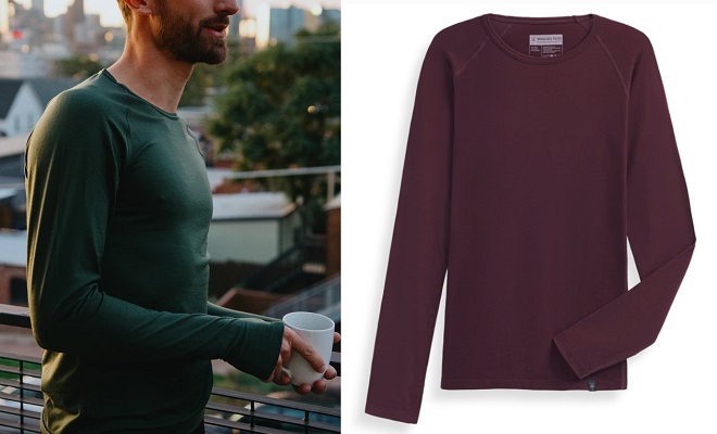 Ibex Woolies Tech Long Sleeve Crew