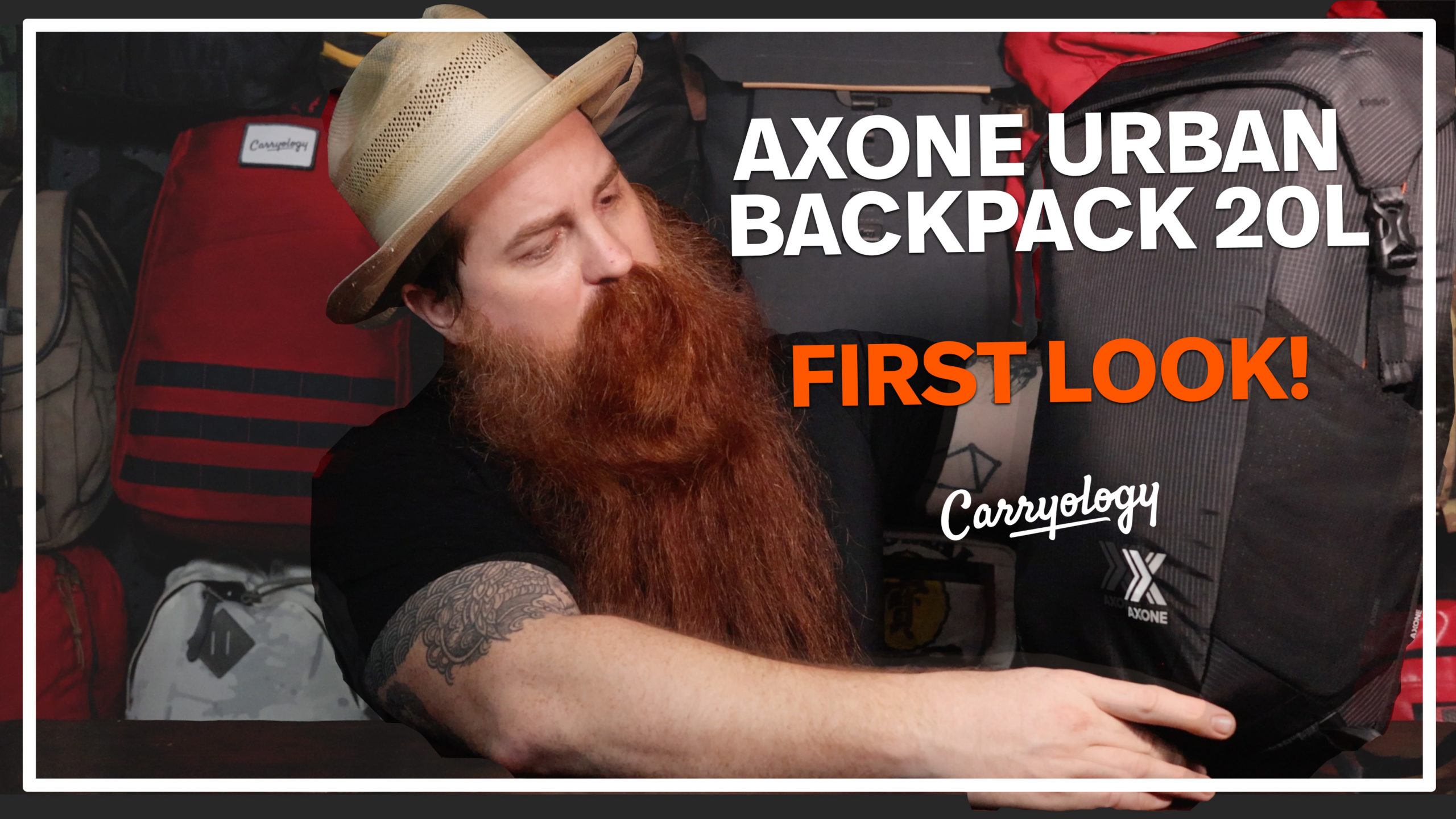 AXONE Urban Backpack 20L &#8211; First Look Video!