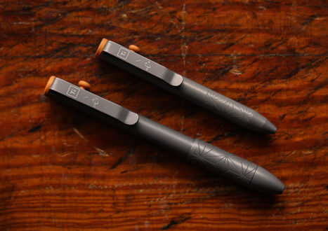 BIGiDESIGN x Carryology Bolt Action Pen and Mini Bolt Action Pen