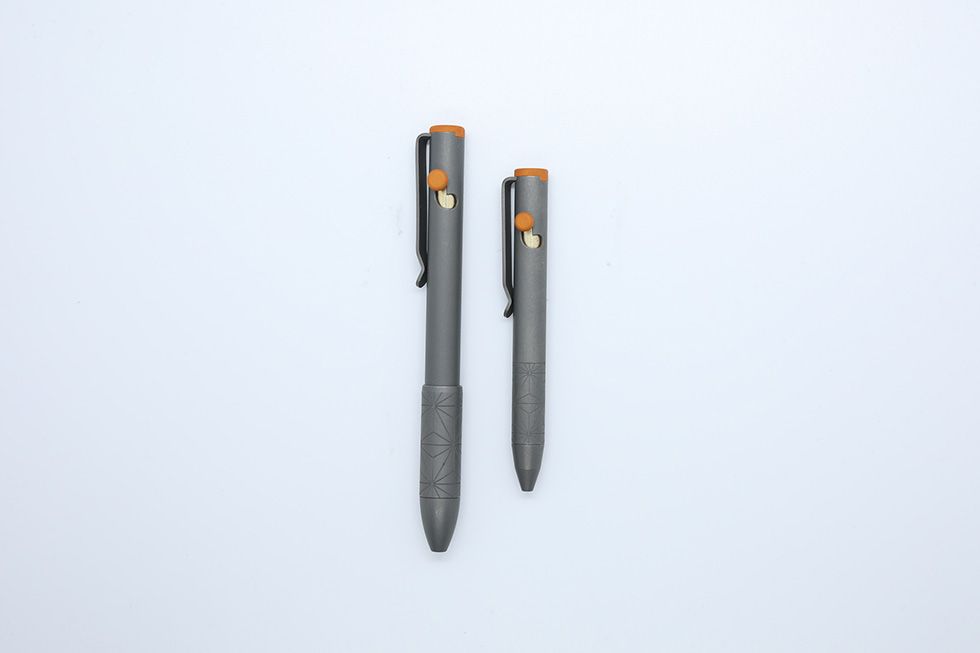 BIGiDESIGN x Carryology Bolt Action Pen and Mini Bolt Action Pen