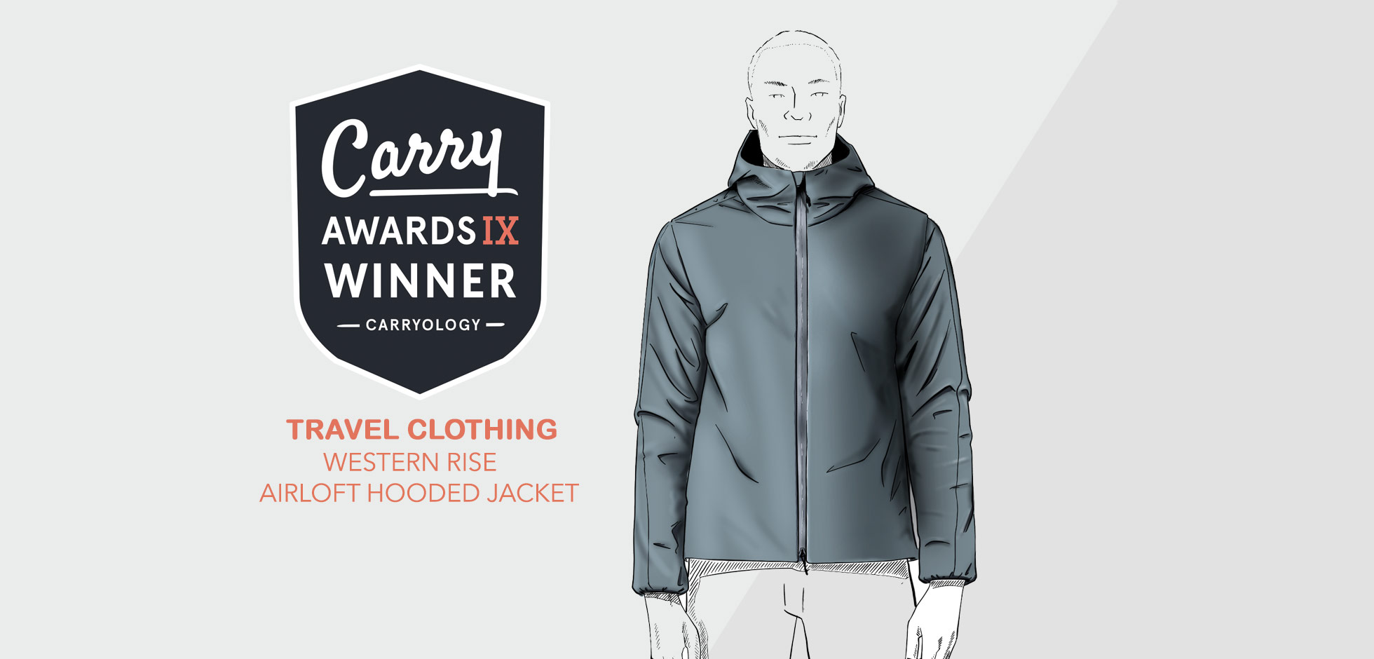 WESTERN RISE AIRLOFT JACKET ILLUSTRATION
