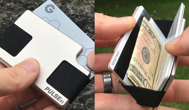 PulseX1 Ultra Slim Minimalistic Wallet