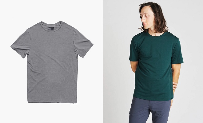 Best Merino Wool T-Shirts for Men: Mission Workshop Sector : MC 