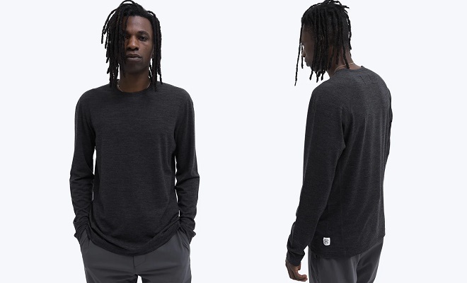 Reigning Champ Merino Jersey Long Sleeve