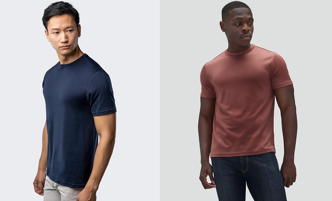 Best Merino Wool T-Shirts for Men: Unbound Merino Wool Crew Neck T-Shirt 