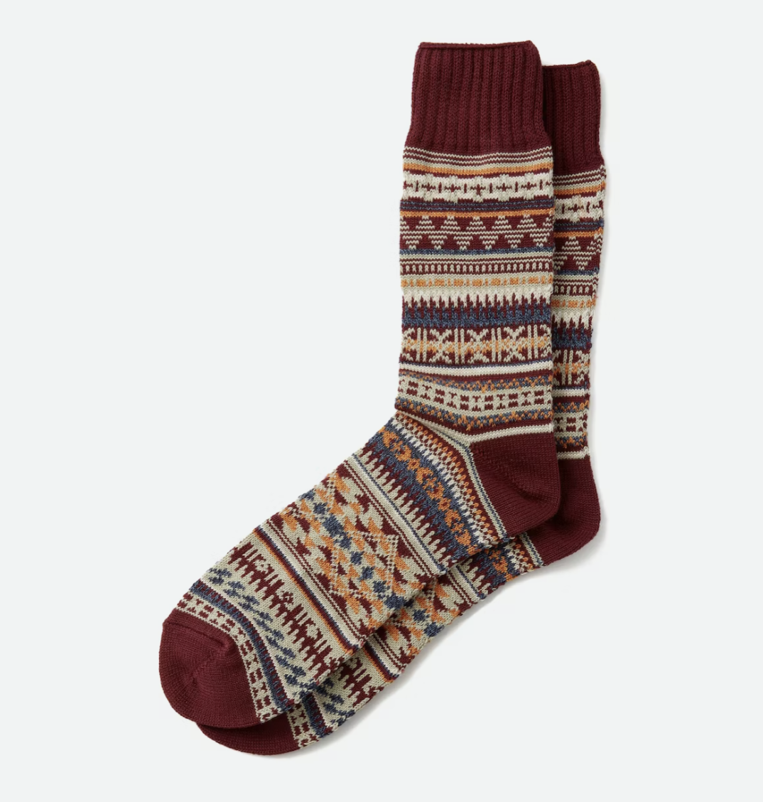 Christmas Gift Guide 2022 | The Homebody - Chup Fair Isle Sock