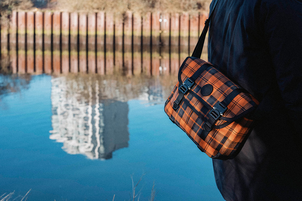 Trakke X Carryology Muir Project Bairn Tartan