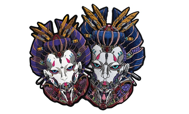 Morale Patches for EDC - CYBRPNK GEISHA 2.0