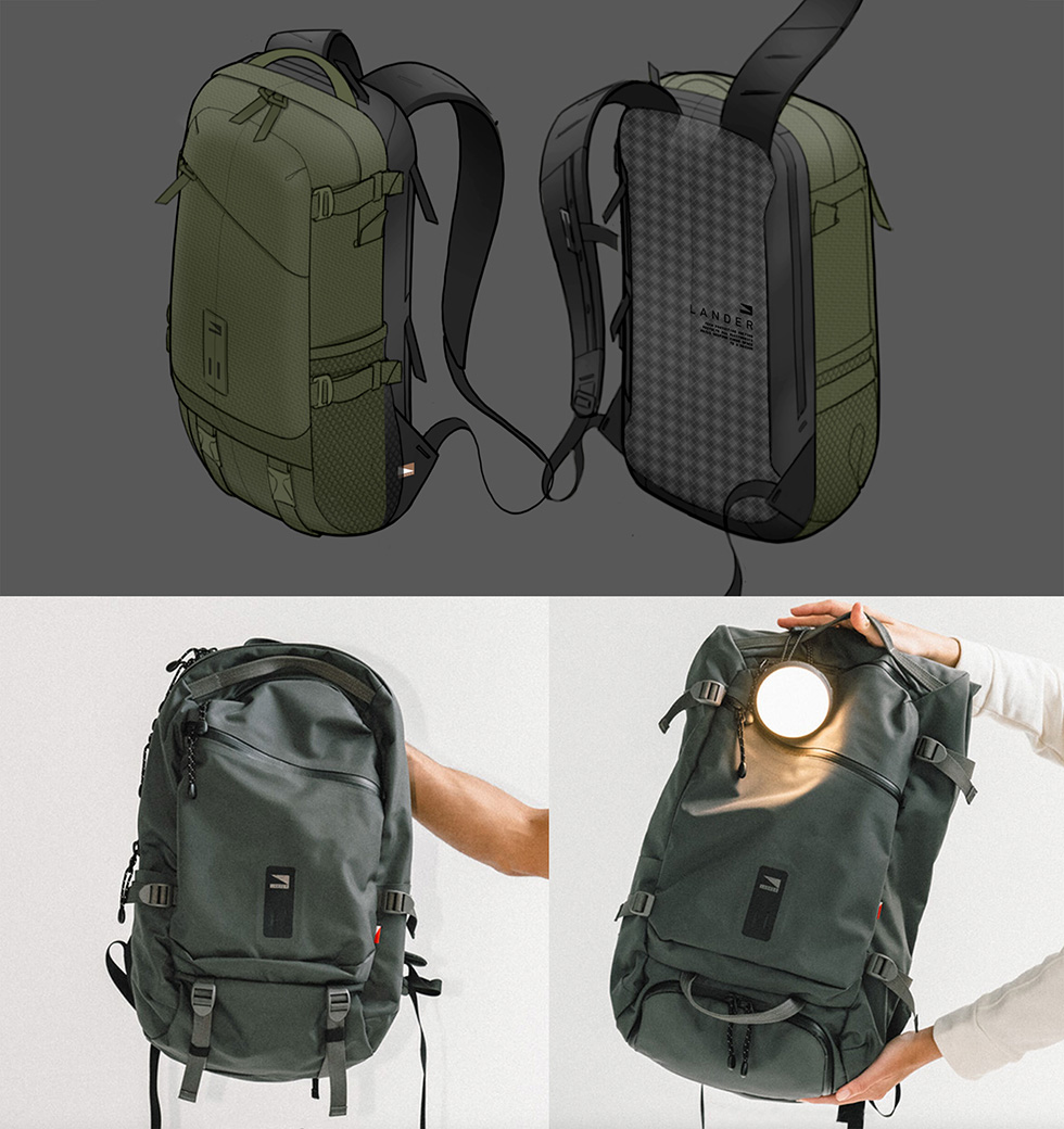 Lander packs