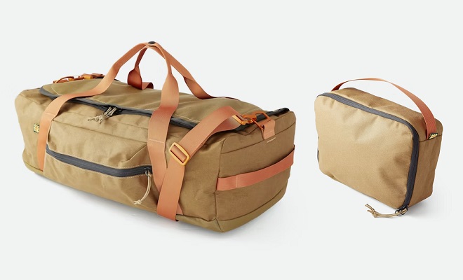 Huckberry: 1733 X11 Duffle Bag and Dopp Kit