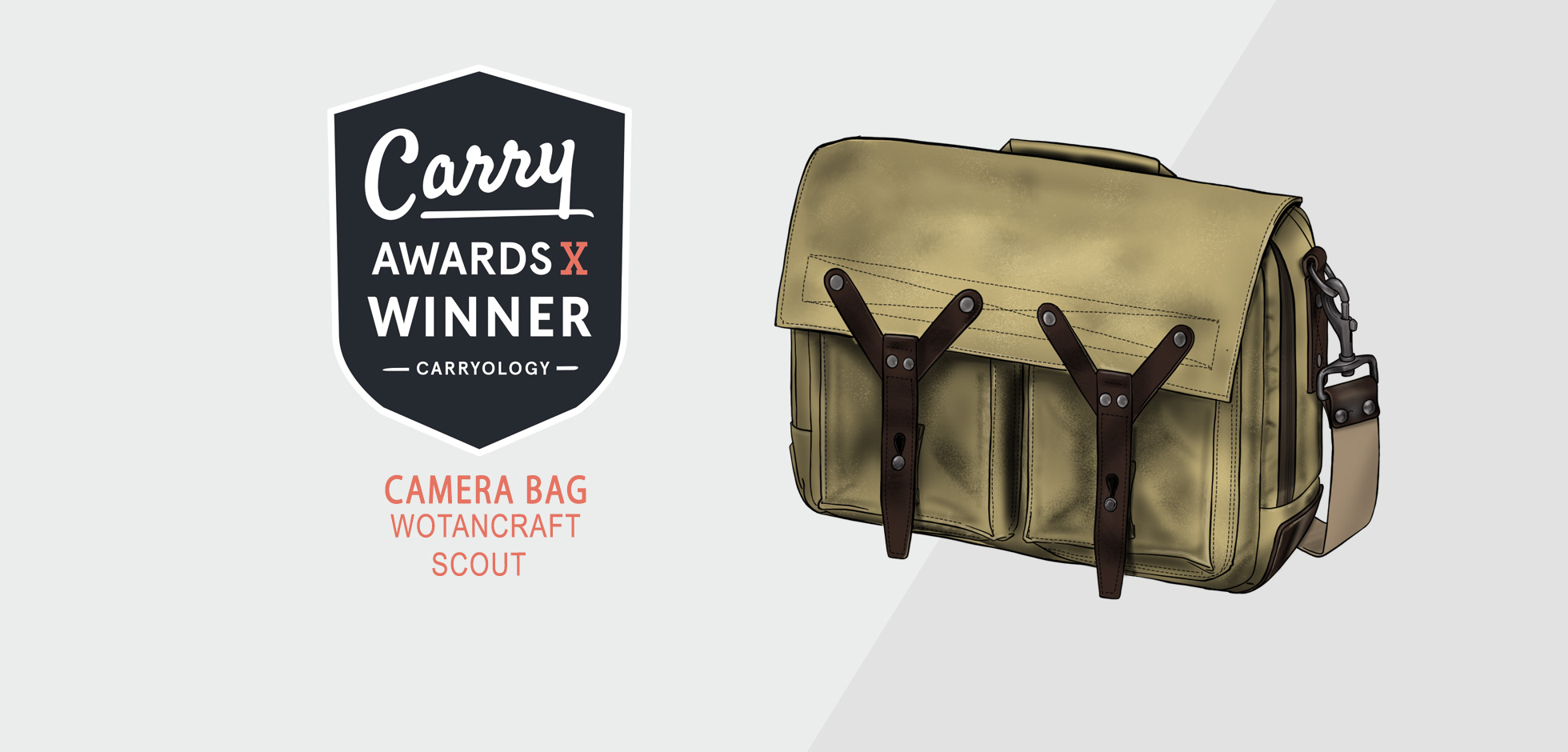Carry Awards X Best Camera Bag Winner