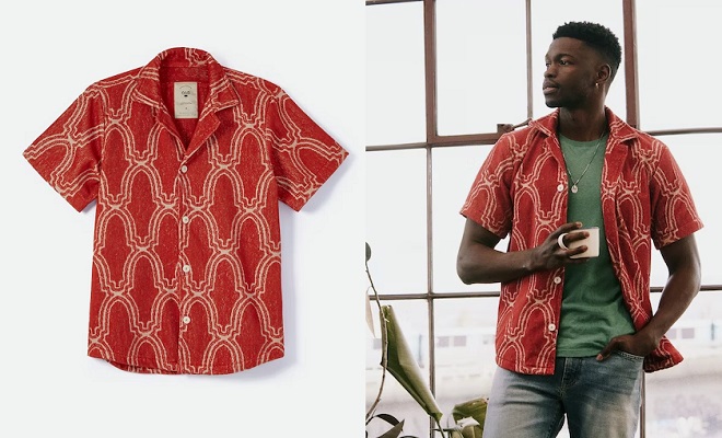 Huckberry x OAS Marrakech Arch Short Sleeve Terry Shirt