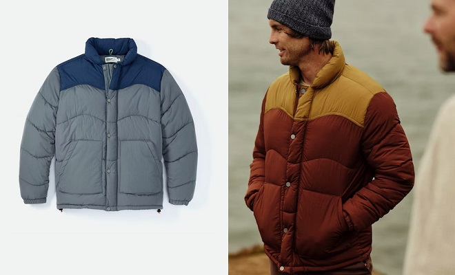 Huckberry: Wellen Big Wave Puffer Jacket 