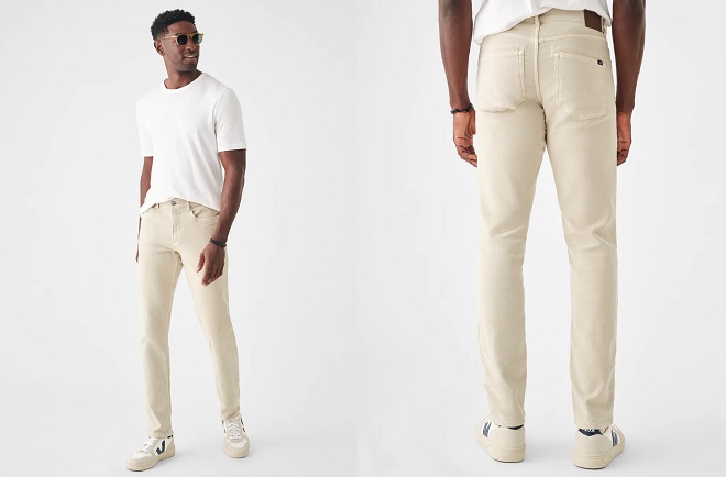 Best brands for summer - Faherty Stretch Terry 5-Pocket Pant