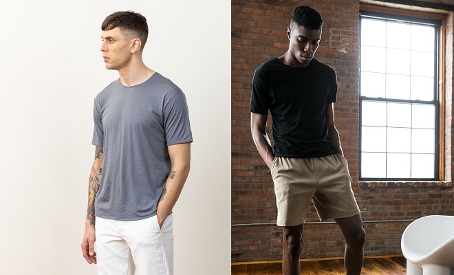 Best brands for summer - Outlier Dreamweight Raw Cut Shortsleeve