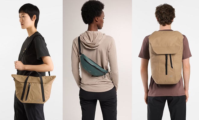 Arc'teryx Granville Shoulder Bag, Crossbody Bag and 25 Backpack