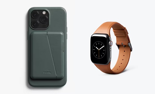 Bellroy iPhone 15 Cases and Apple Watch Straps