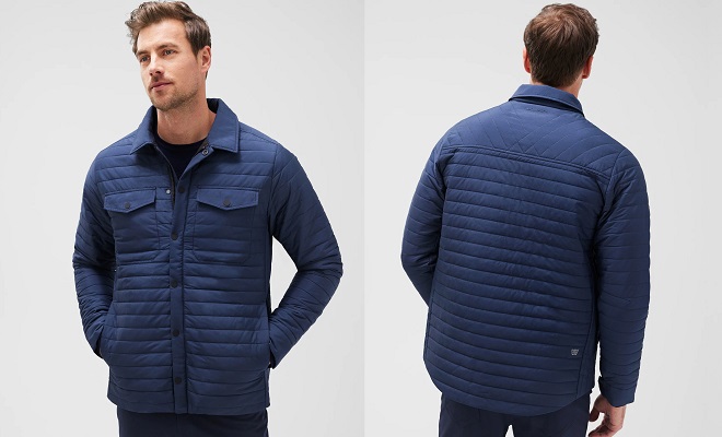 Mack Weldon WARMKNIT AIR Shirt Jacket