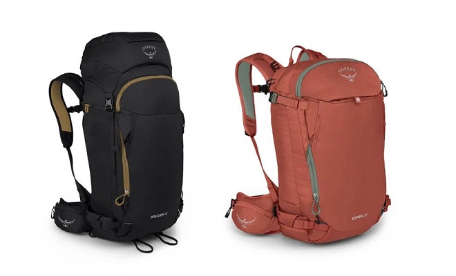 Osprey Soelden and Sopris Backpacks