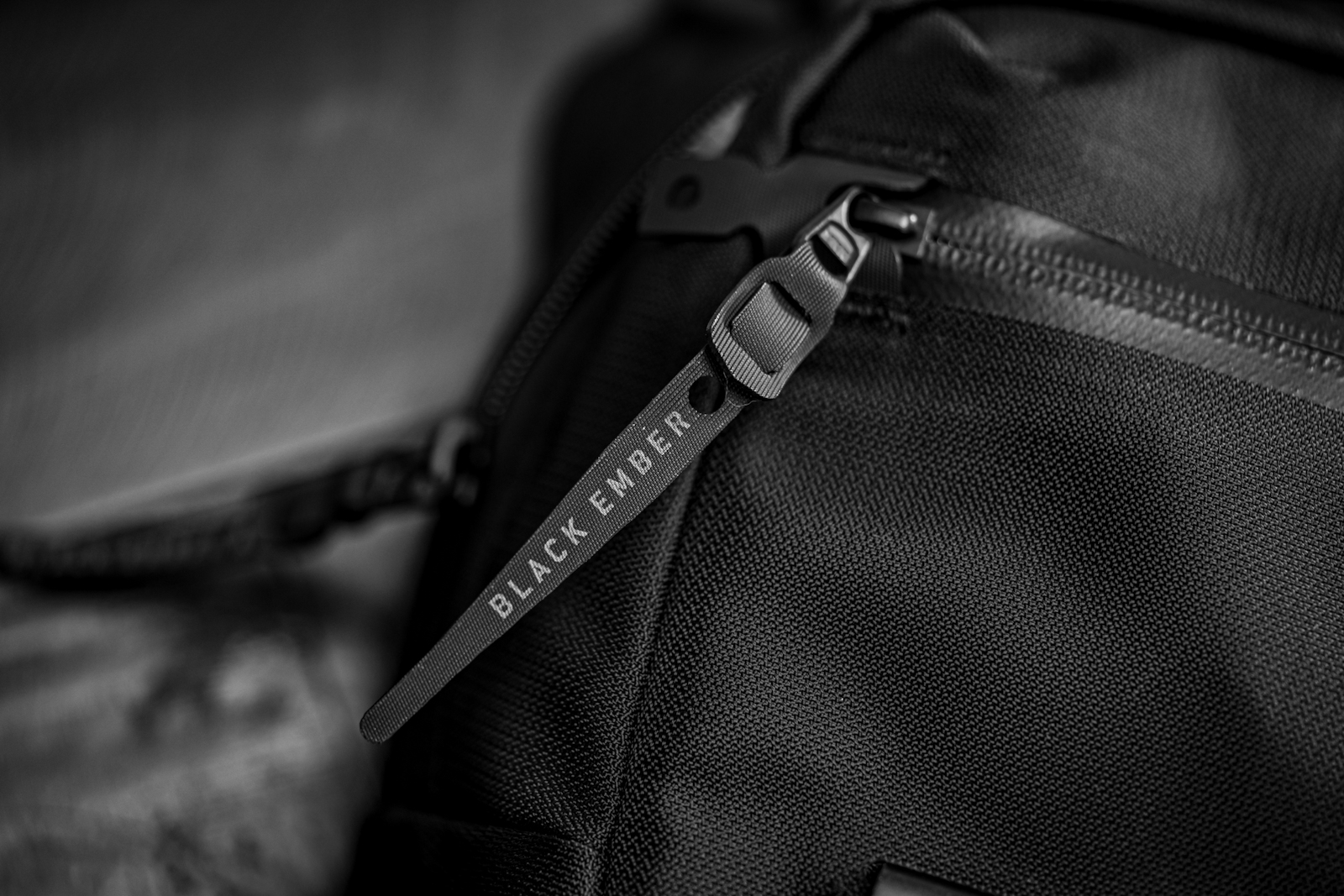 Black Ember Grip Sling | Minimalist Tech Carry