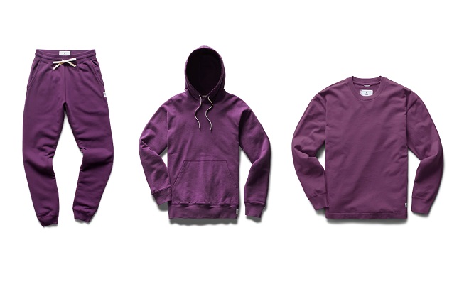 Reigning Champ Aubergine Collection