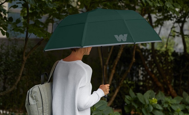 Weatherman Forest Green Umbrella