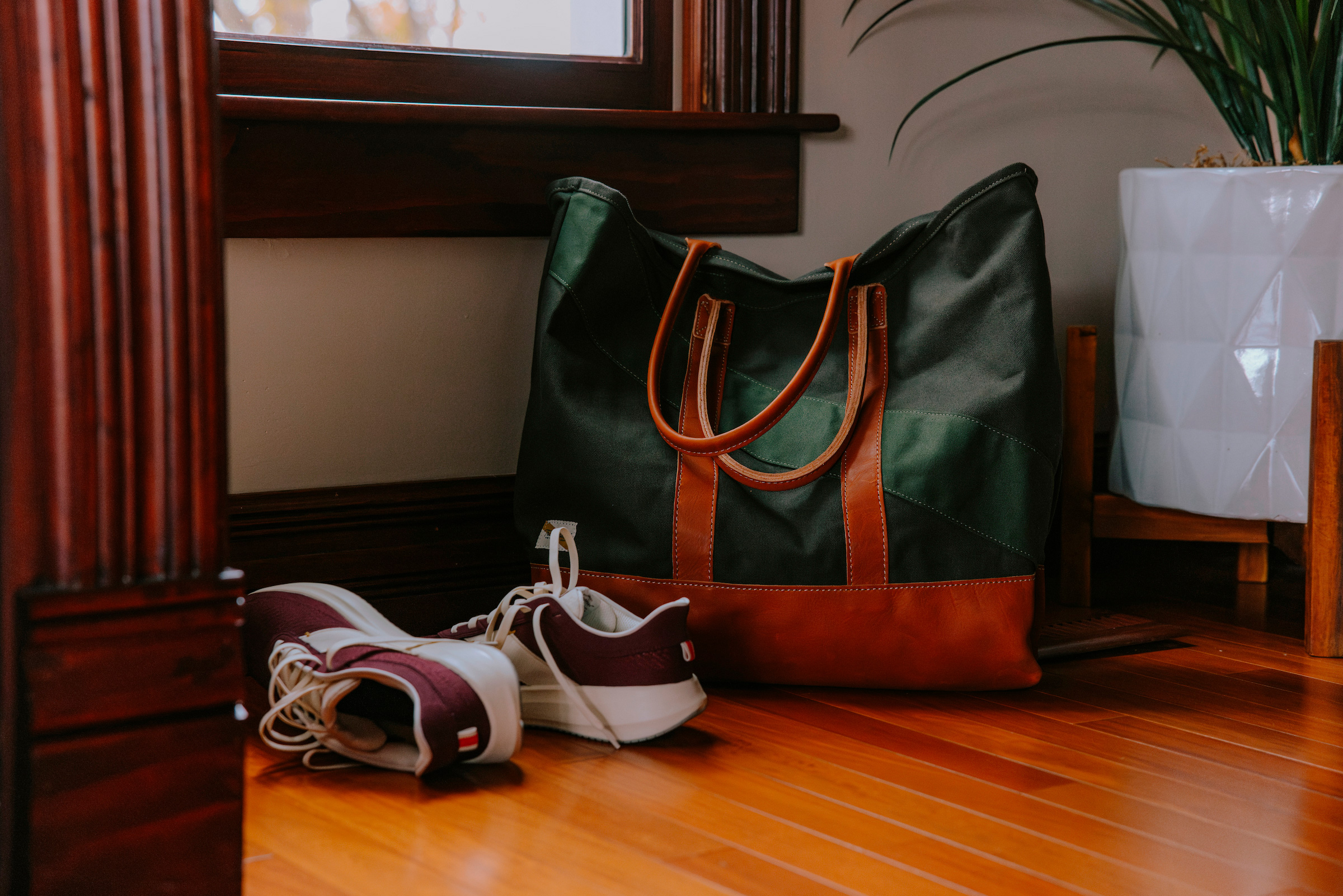 Tracksmith x Forestbound Tote