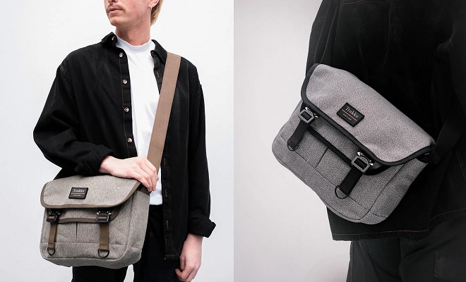 Best New Gear - Trakke Salt & Pepper Waxed Canvas Bairn Messenger