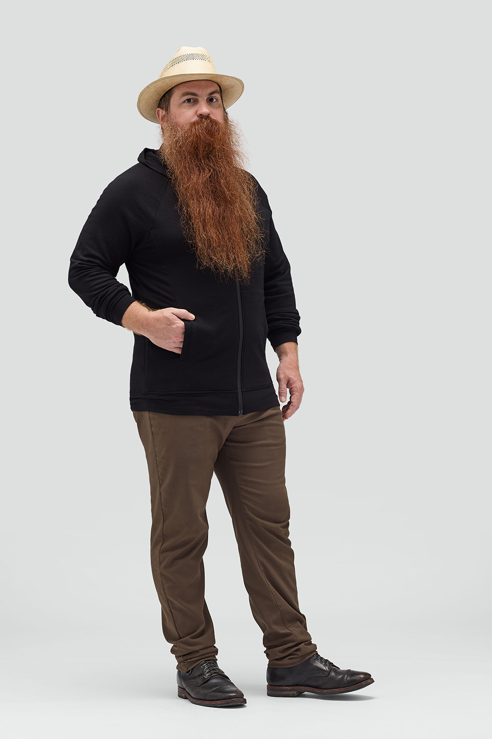 Unbound Merino x Carryology Meili Travel Hoodie