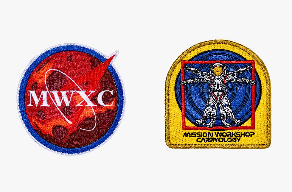 Mission Workshop x Carryology Mars Project Patches