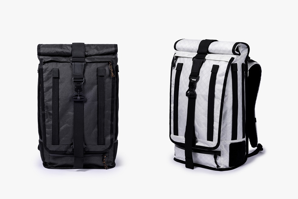 Mission Workshop x Carryology Mars Project black and white packs