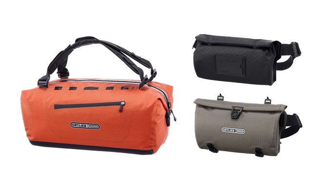 Ortlieb Duffle Lite, Sling-Bag Metrosphere, and Velo-Sling