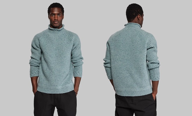 Vollebak Antarctic Sweater - Light Blue Edition