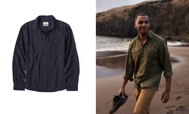 Fjällräven Övik Travel Long Sleeve Shirt