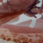 TRAIL RUNNING SHOES IN DIRT