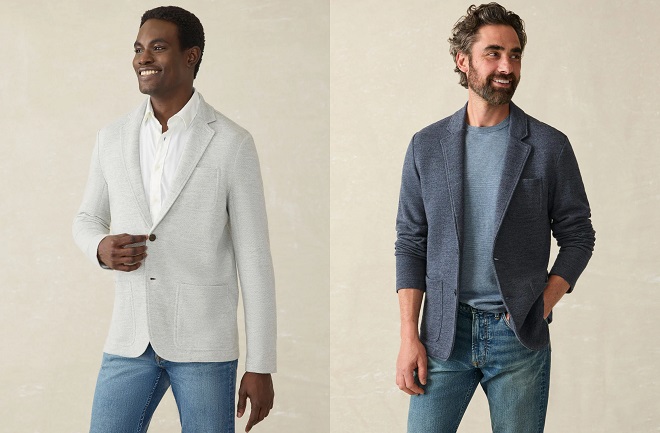 Faherty Inlet Knit Blazer