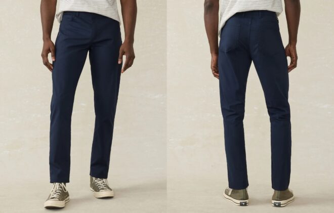 Faherty Movement 5-Pocket Pant