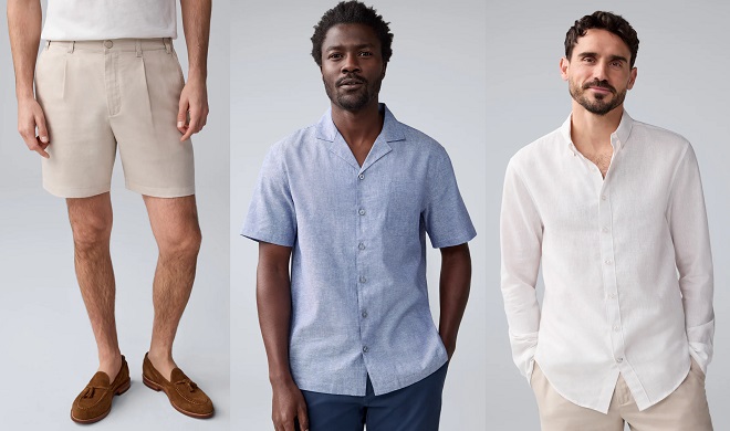 Mack Weldon Tech Linen Collection