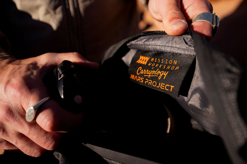 Mission Workshop x Carryology | The Mars Project Prime Meridian
