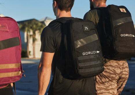 group rucking together
