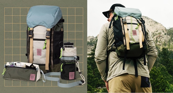 AllTrails x Topo Designs Travel to Trail Collection