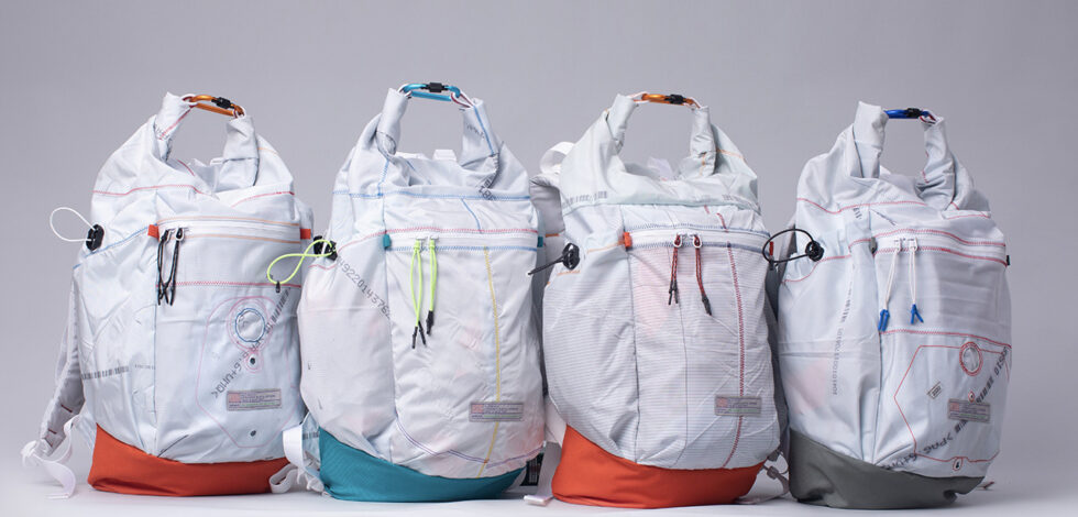 pilsok bags lined up