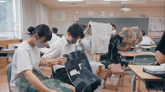 Sashiko Gals students