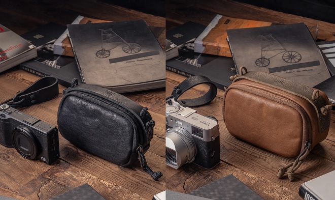 WOTANCRAFT Full Leather Portable Camera Pouch Series