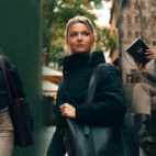 FOUR GREAT WORK BAGS ON MODEL