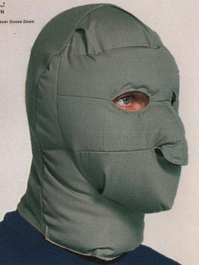 Eddie Bauer Goose Down Face Mask