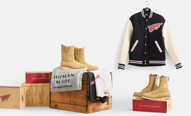 Red Wing Heritage and HUMAN MADE &ldquo;The Future Is in The Past&rdquo; Capsule
