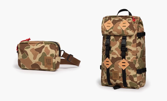 Topo Designs Duck Camo Print Collection