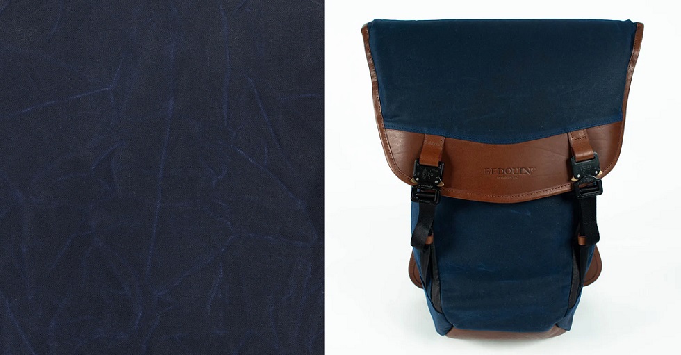 12 Ounce waxed canvas from Halley Stevensons Bedouin Foundry Sharky Wax